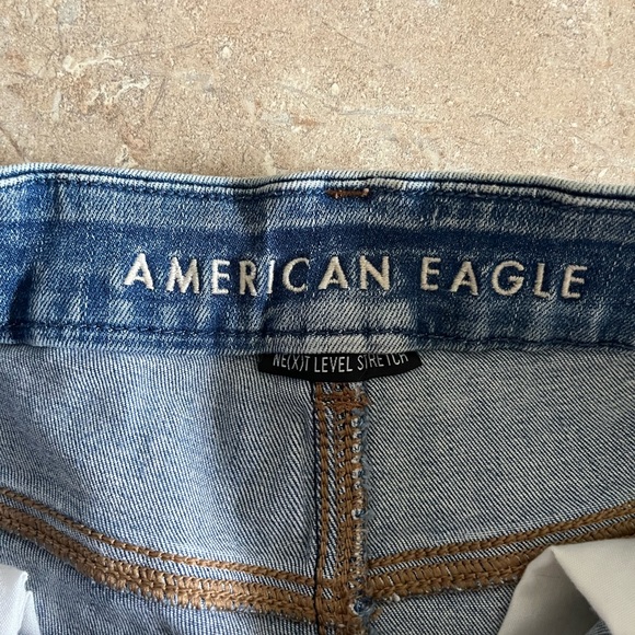 AE Ne(x)t Level High-Waisted Denim Shorts - Picture 5 of 11